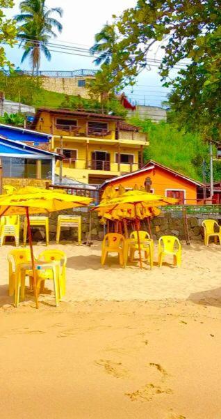 Yellow House Beira Mar Portinho Villa Ilhabela Kültér fotó